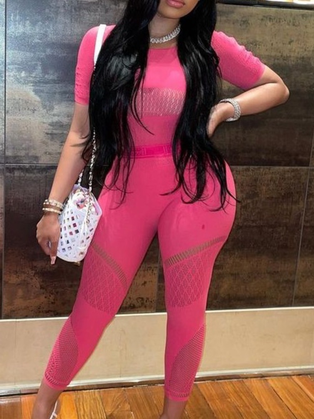 Wolford Pink Matching Set